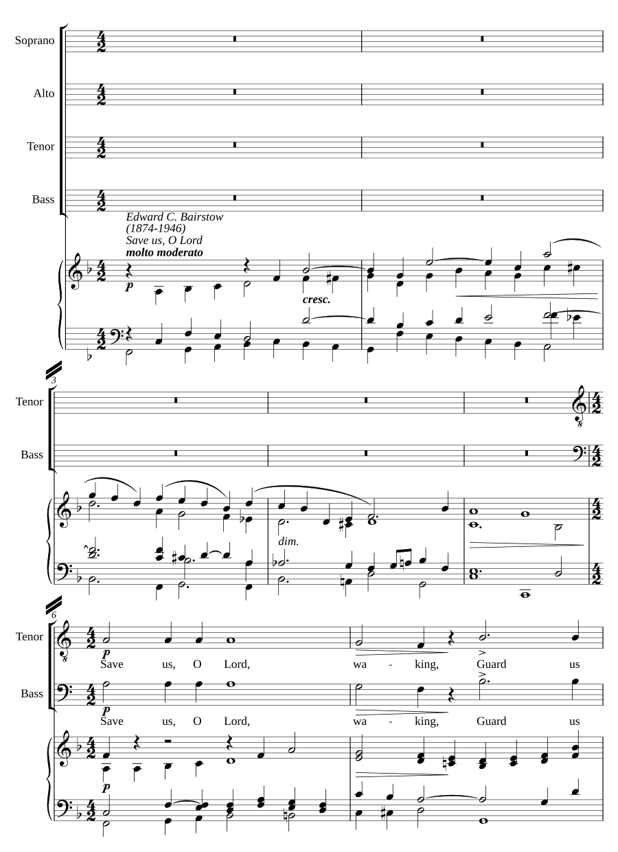 Спаси нас, Господи (Save us, O Lord)