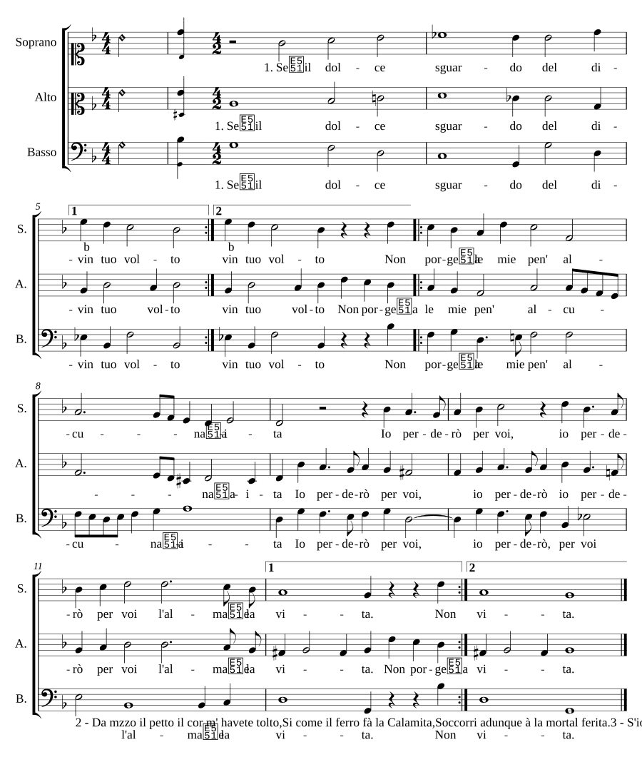 Если сладкий взгляд (Se il dolce sguardo)