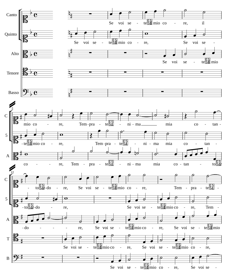 Если вы — мое сердце (Se voi sete il mio core)