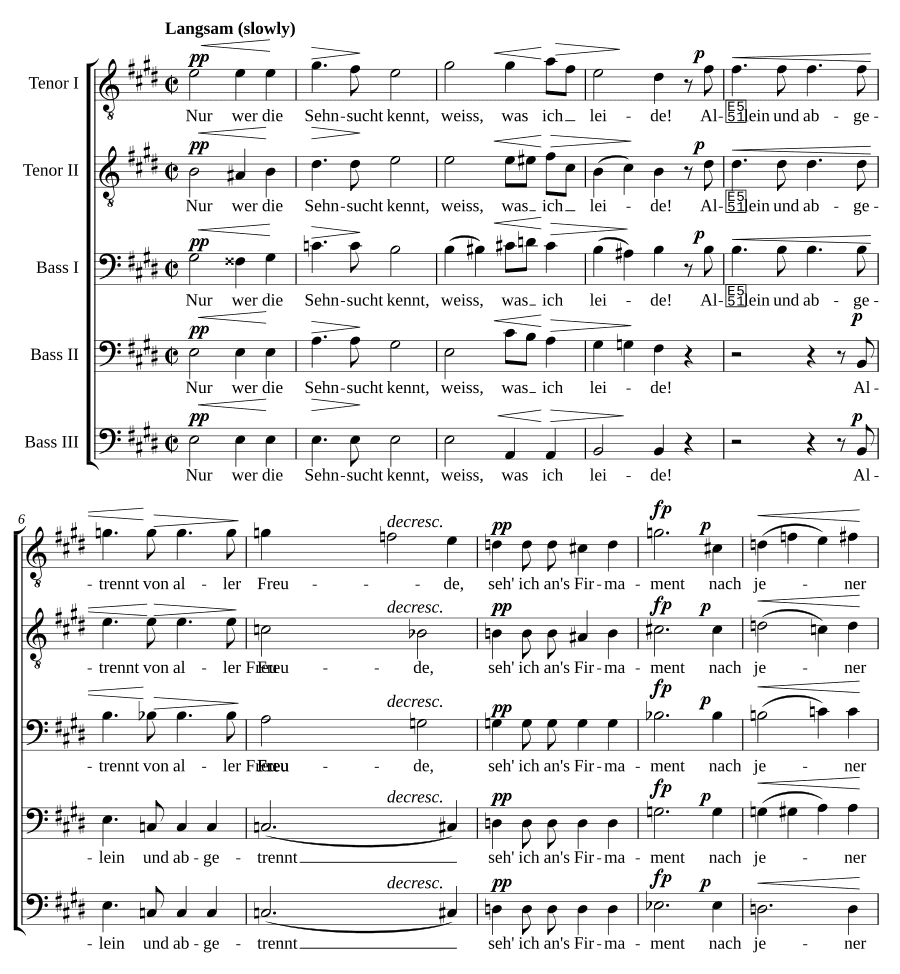 Тоска, D 656 (Sehnsucht, D 656)