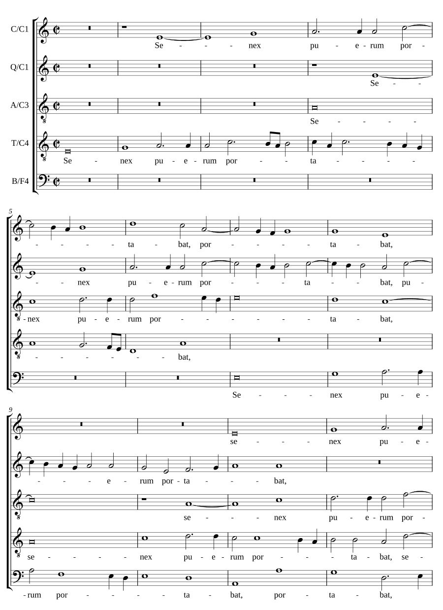 Старец нёс Младенца (Senex puerum portabat)
