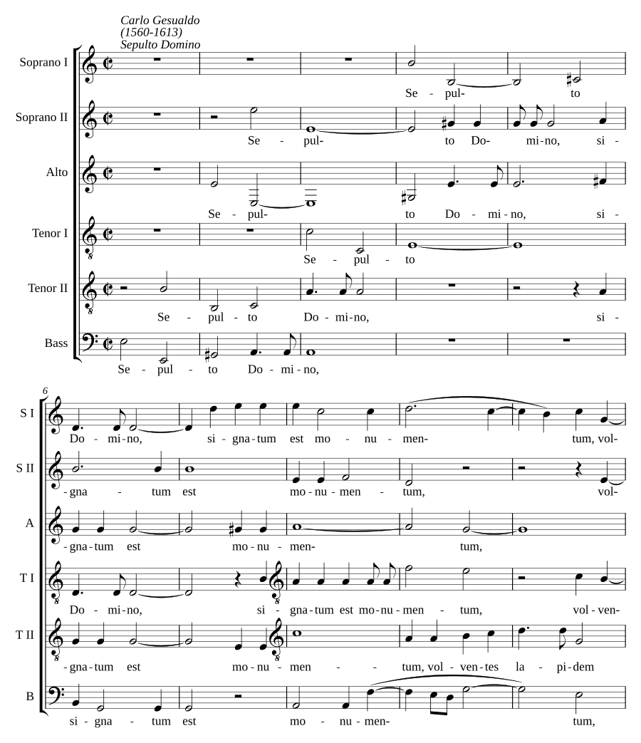 Погребён Господь (Sepulto Domino)