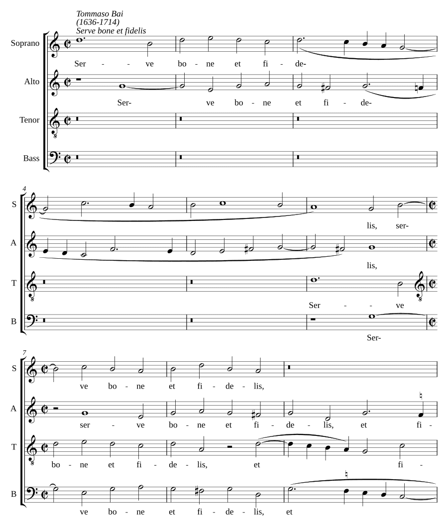 Хорошо служи и верь (Serve bone et fidelis)