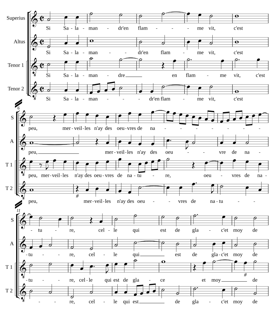 Если саламандра (Si Salamandre)