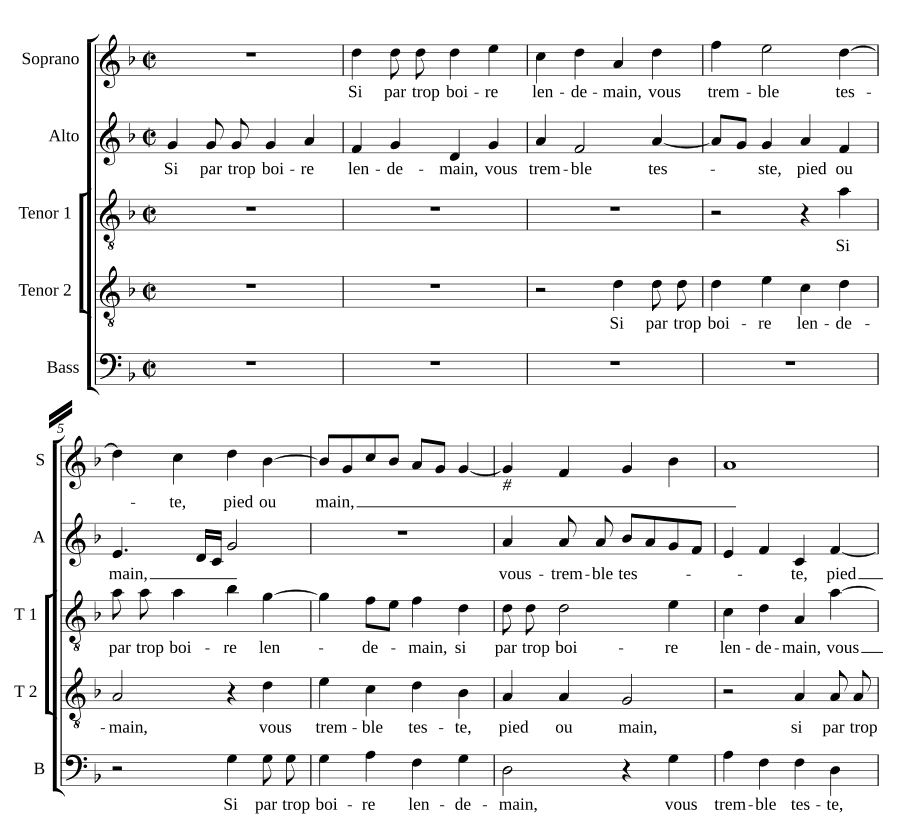 Если слишком много пить (Si par trop boire)