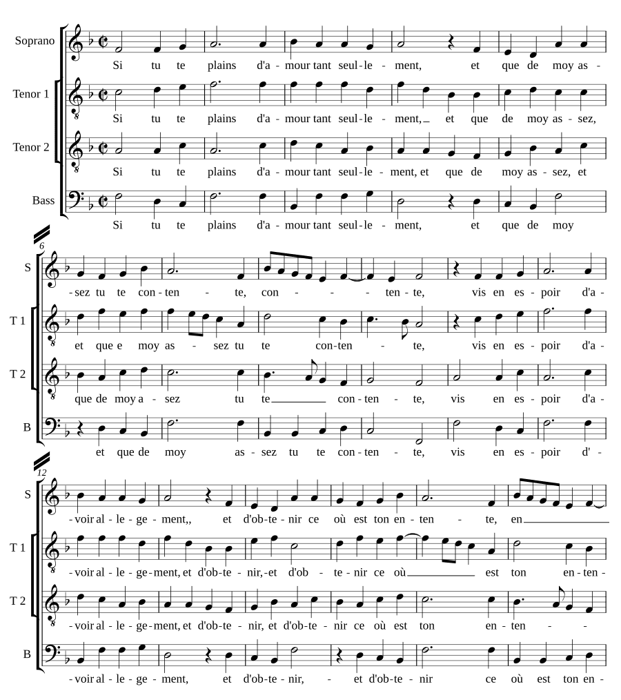 Если ты жалуешься (Si tu te plains)