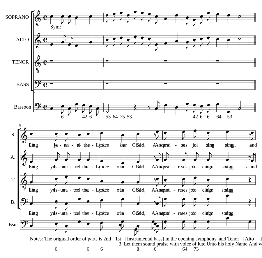 Пойте Господу, Богу нашему (Sing ye unto the Lord our God)