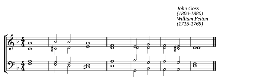 Одноголосный хорал в ре миноре (Single chant in D minor)