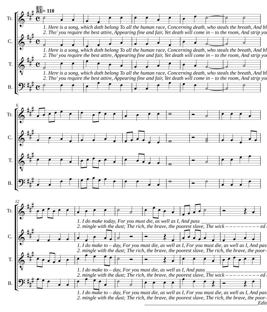 Торжественная песня (Solemn Song)