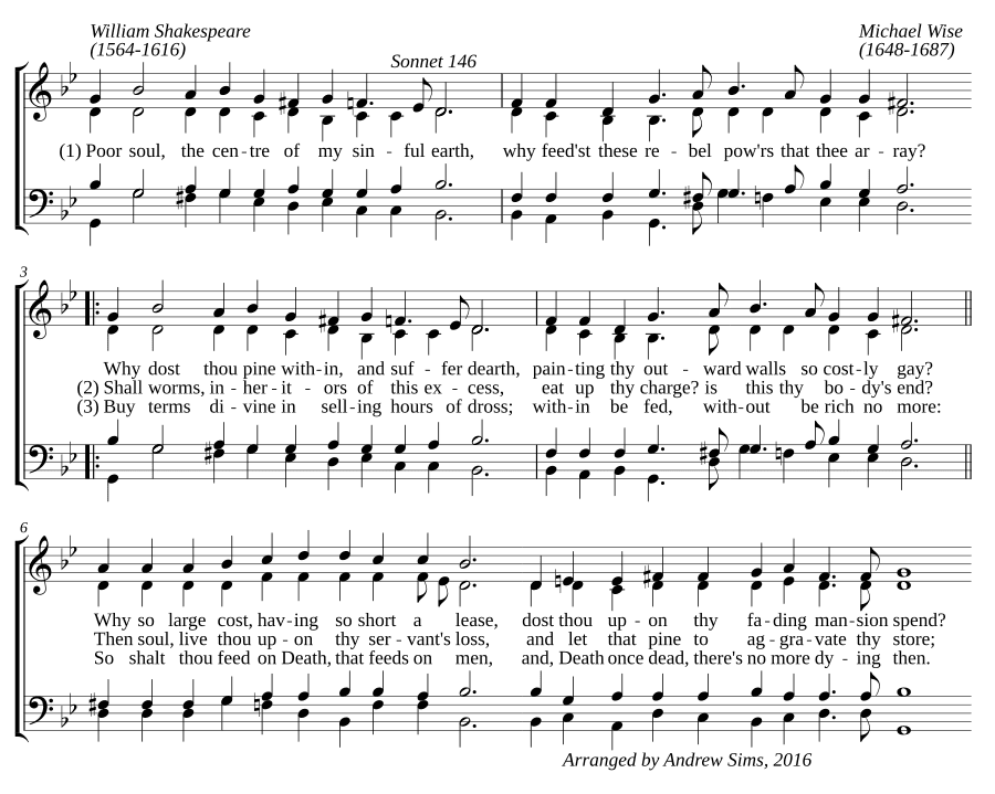 Сонет 146 (Sonnet 146)