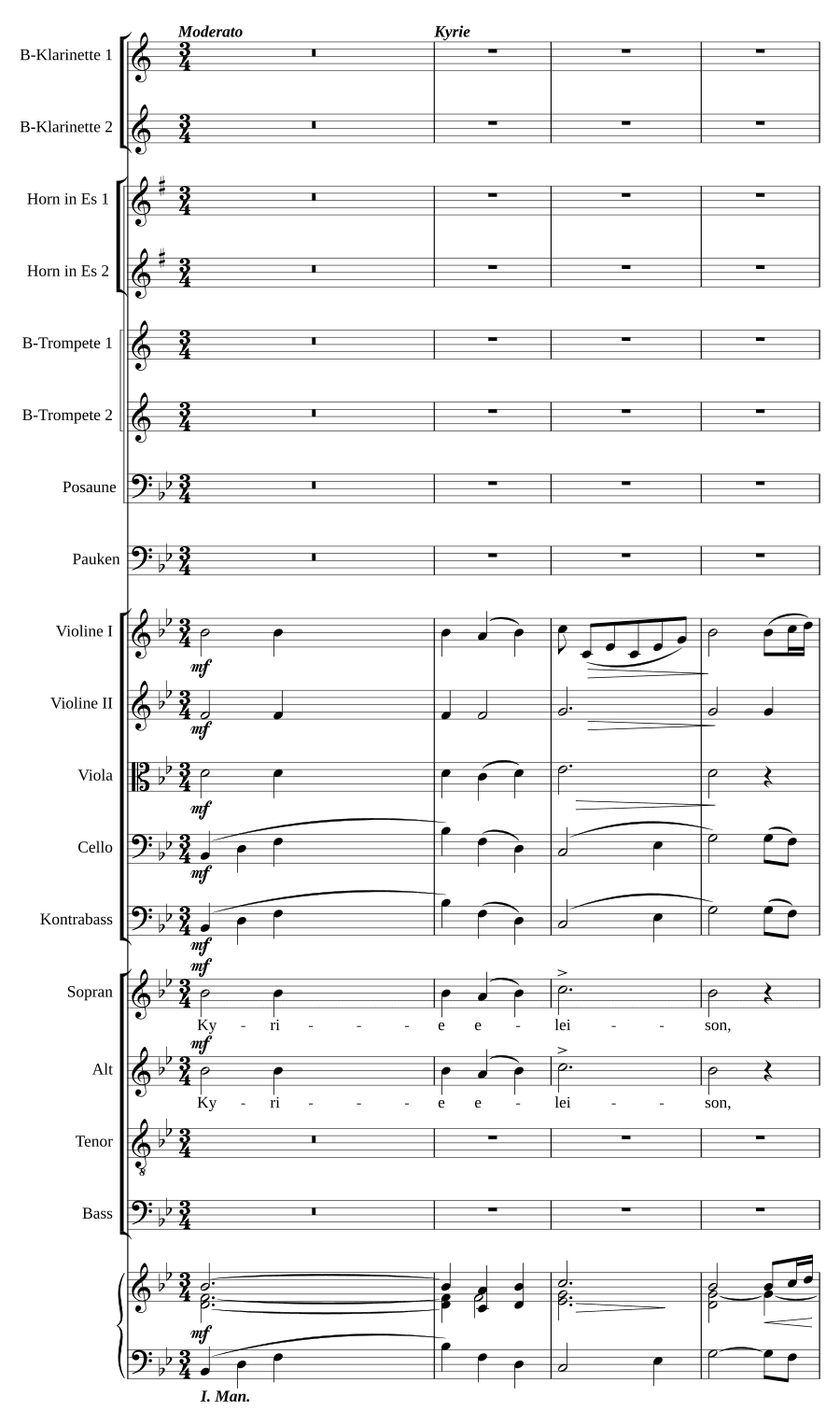 Воскресная месса, соч. 104 (Sonntagsmesse, Op. 104)
