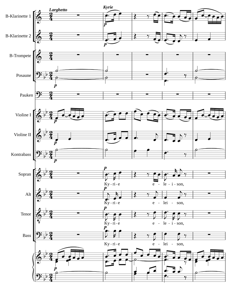 Воскресная месса, соч. 11 (Sonntagsmesse, Op. 11)