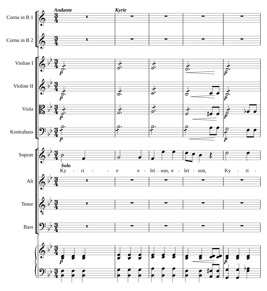 Воскресная месса (Sonntagsmesse)