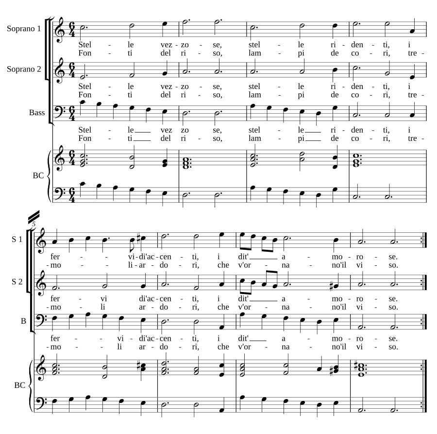Прекрасные звёзды (Stelle vezzose)