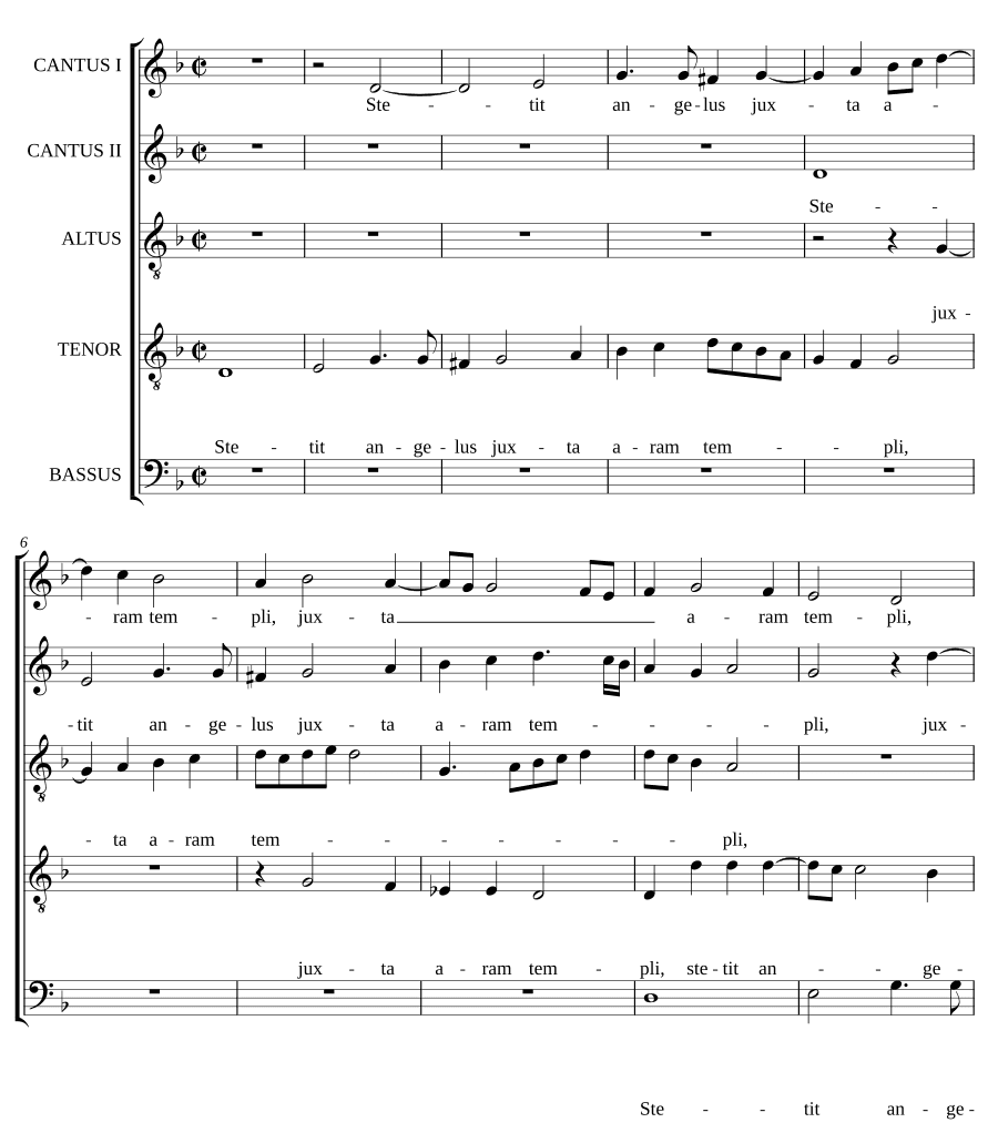 Стоял ангел (Stetit angelus)
