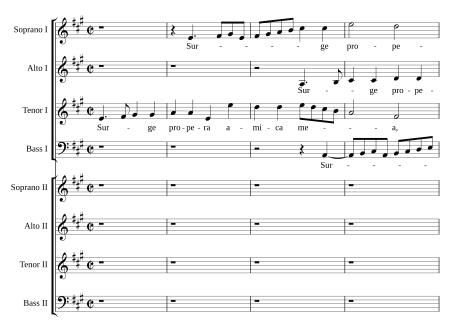 Встань, поспеши (Surge propera)