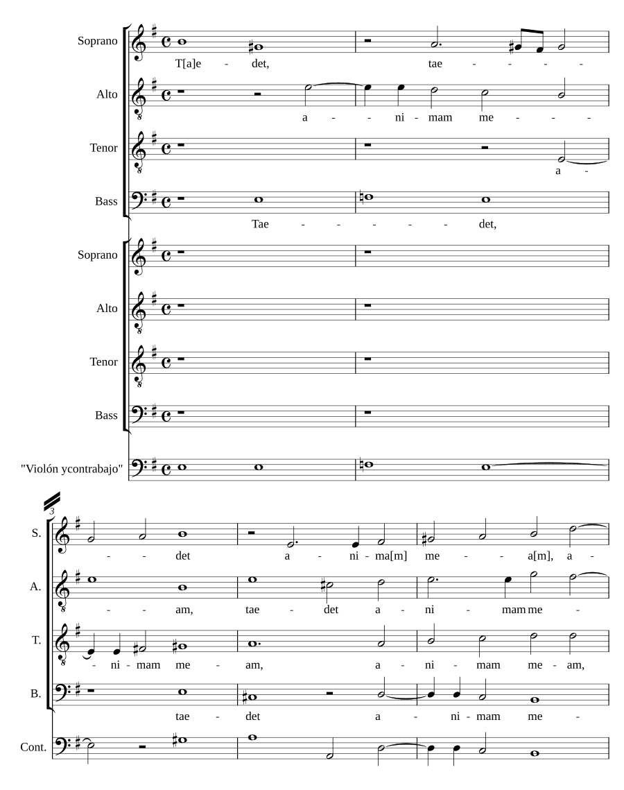 Душа моя пресыщена (Taedet animam meam)
