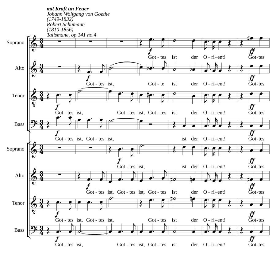 Талисманы, соч. 141, № 4 (Talismane, Op. 141, No. 4)