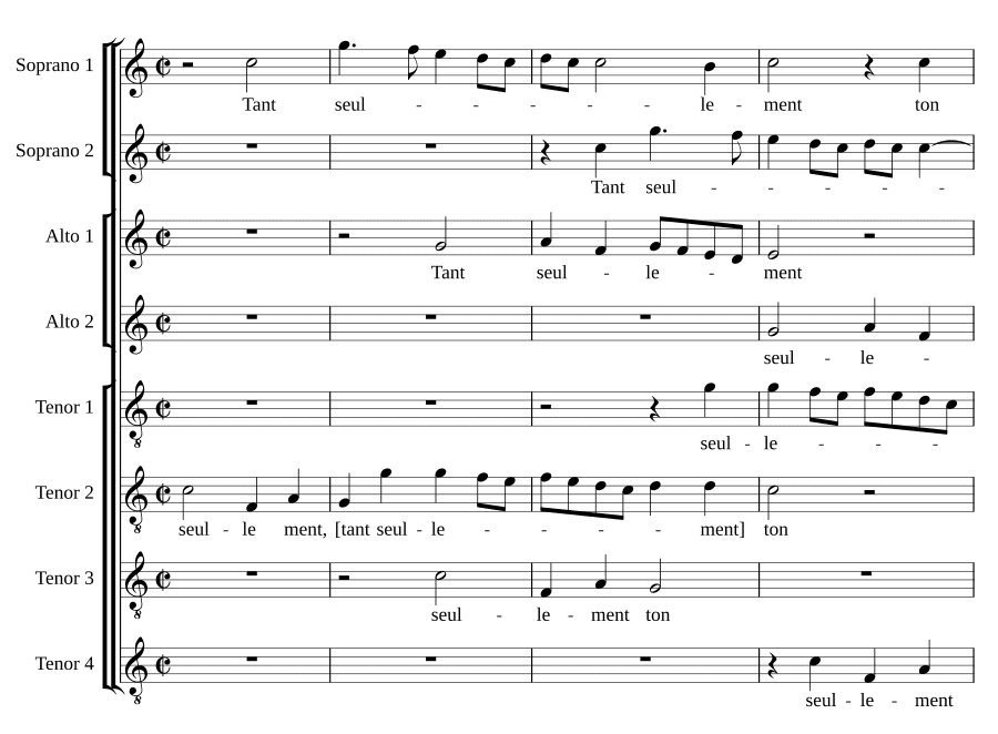 Только лишь (Tant seullement)