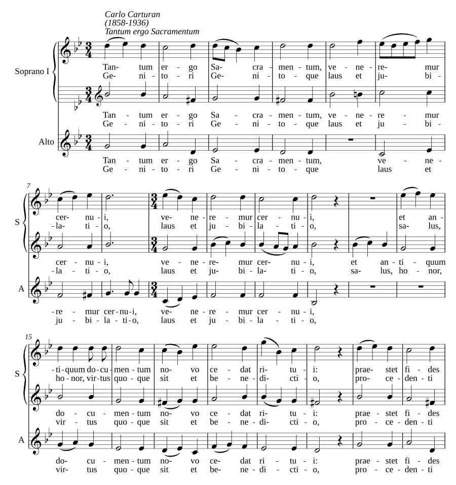 Так величай таинство (Tantum ergo Sacramentum)
