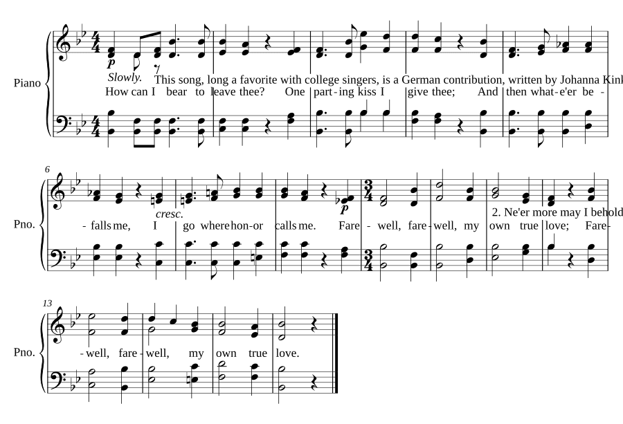 Прощание солдата (The Soldier's Farewell)