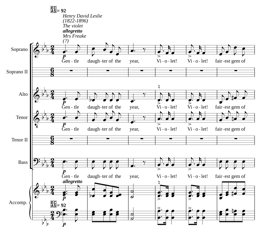 Фиалка (The Violet)