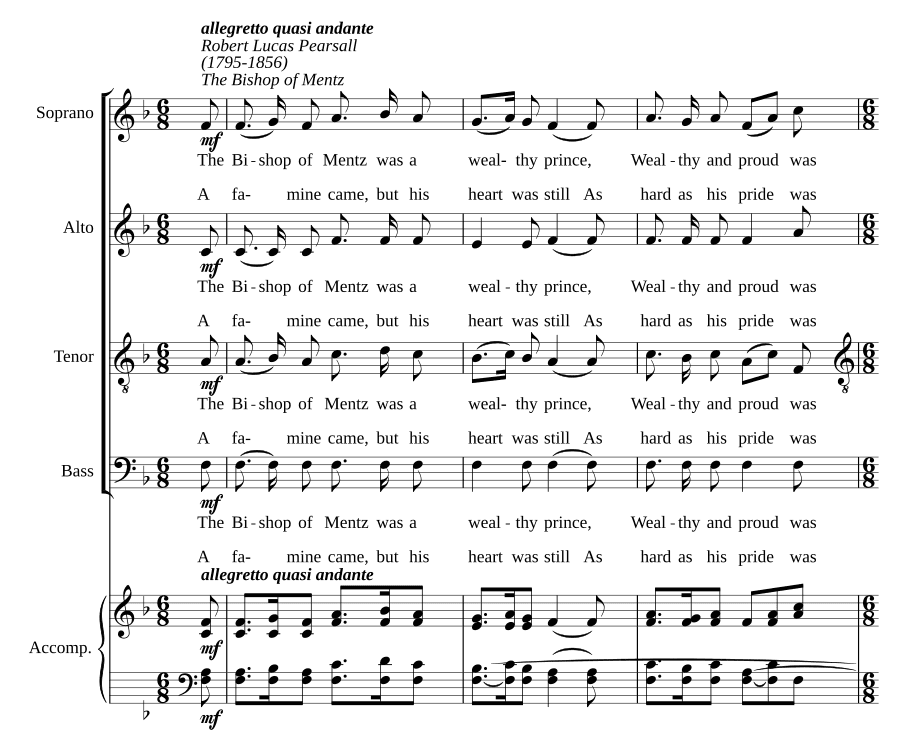 Епископ Майнца (The bishop of Mentz)