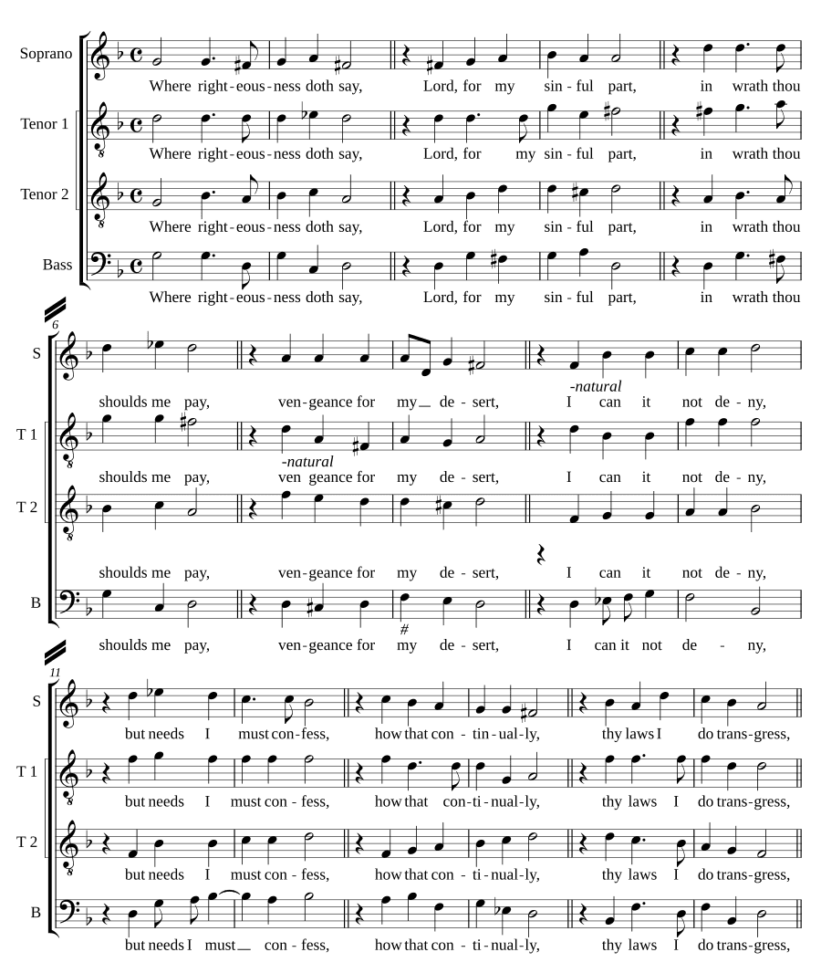Жалоба грешника (The complaint of a sinner)