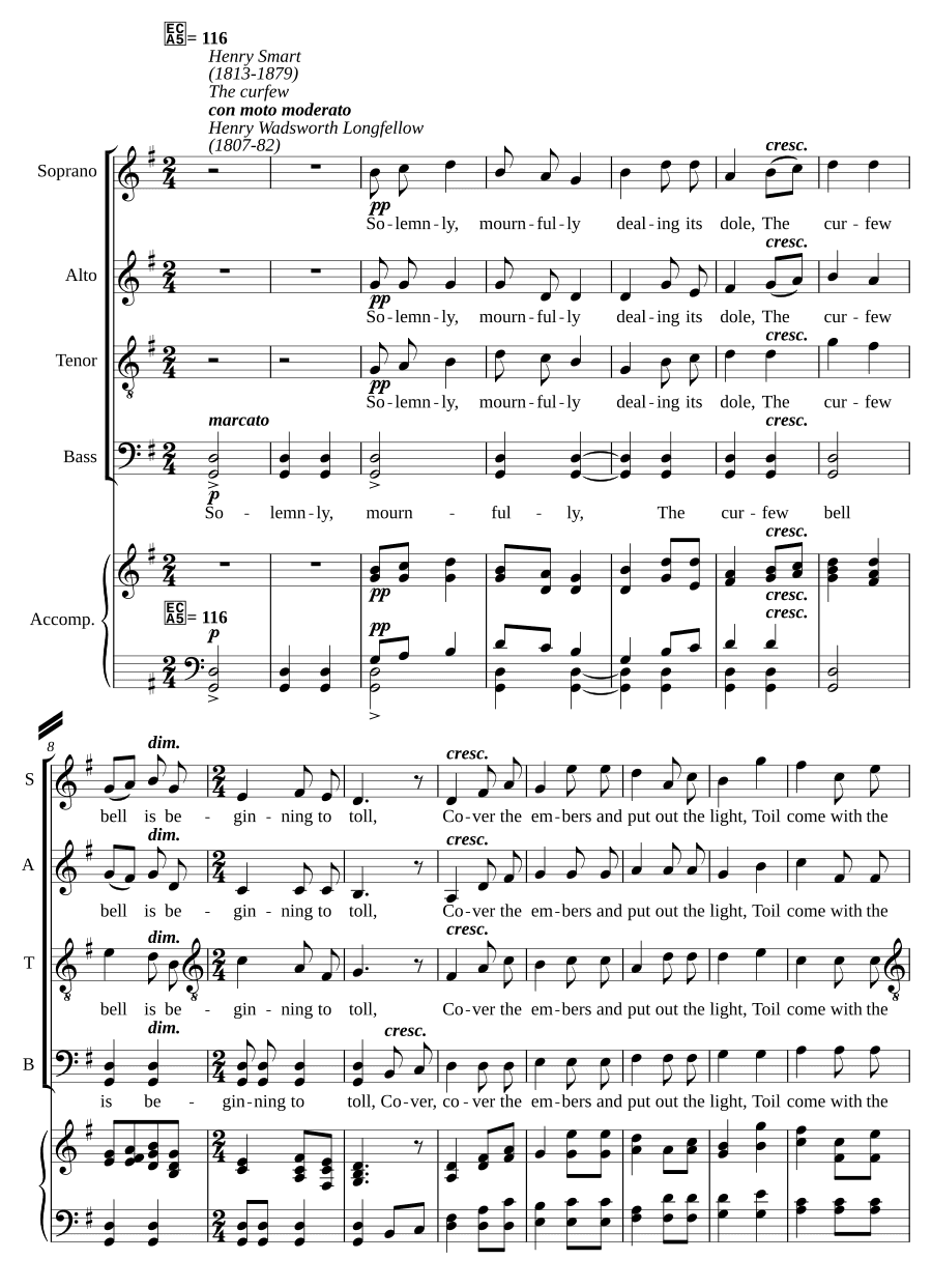 Вечерний звон (The curfew)
