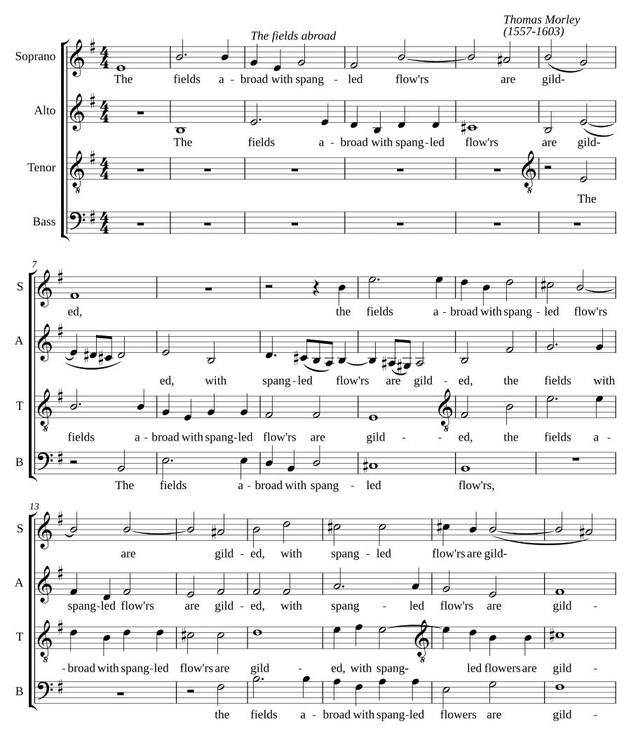 Поля за границей (The fields abroad)