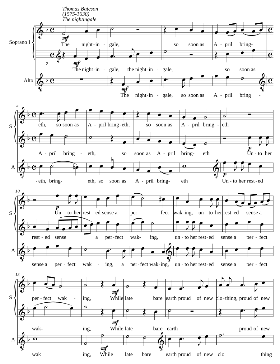 Соловей (The nightingale)
