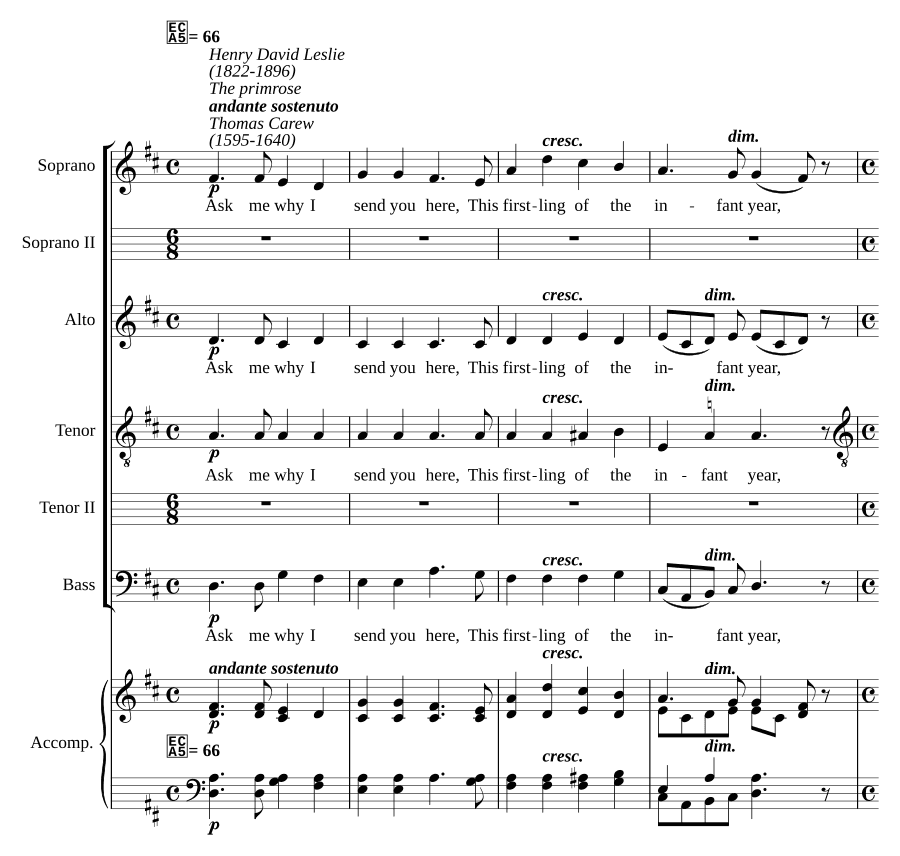 Первоцвет (The primrose)