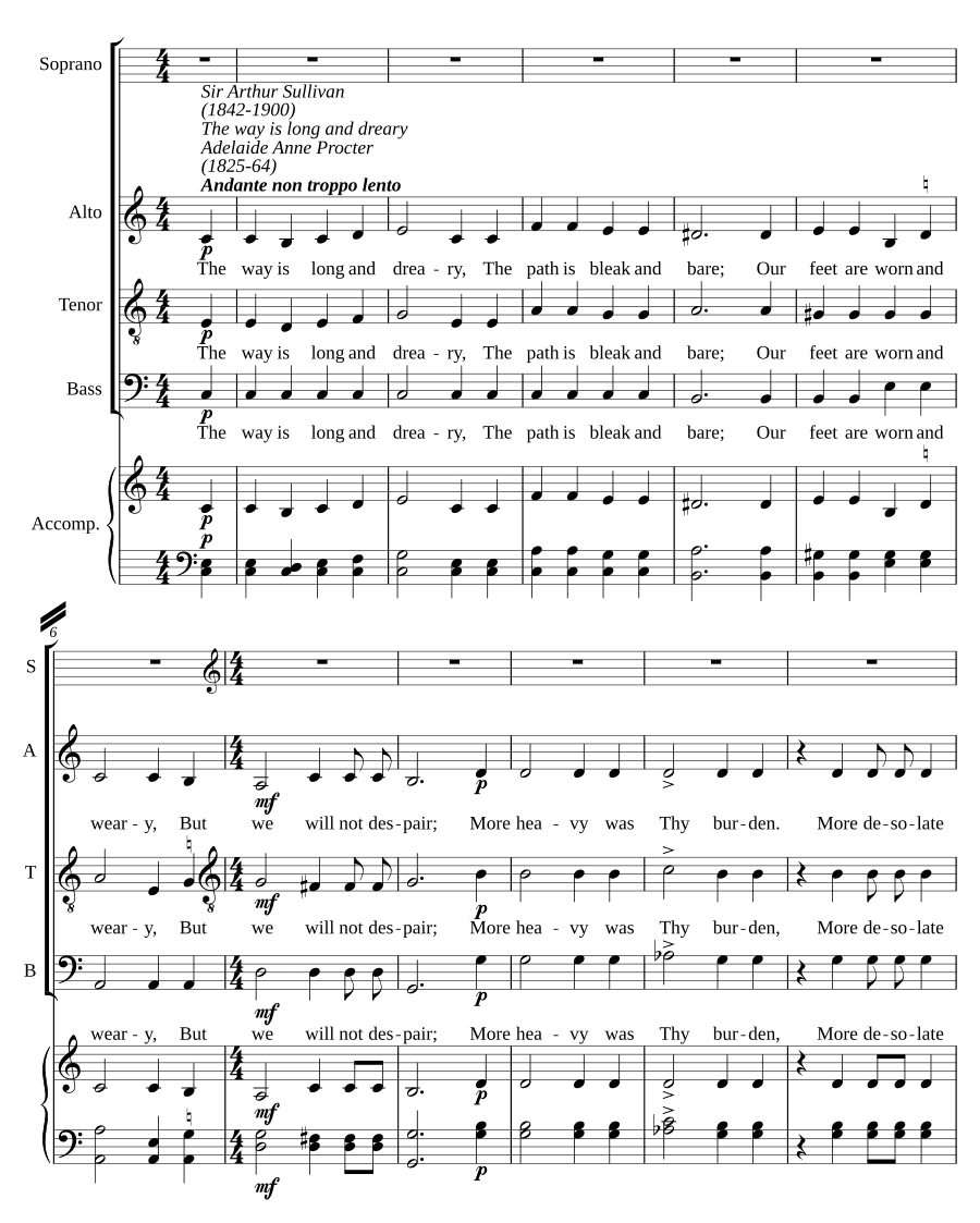 Путь длинный и унылый (The way is long and dreary)
