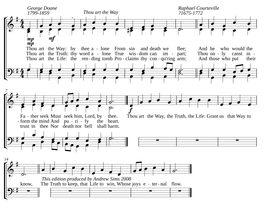 Ты есть Путь (Thou art the Way)