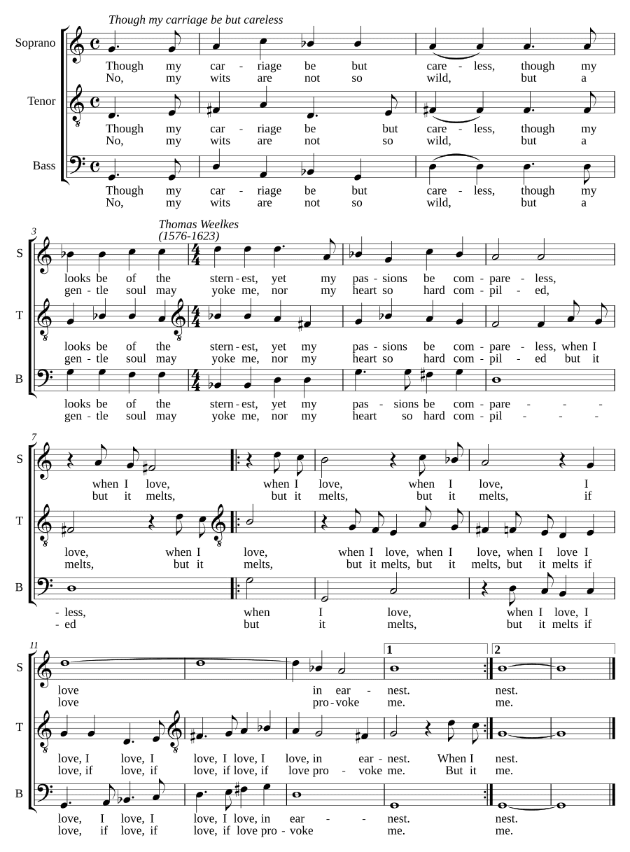 Если моя карета небрежна (Though my carriage be but careless)