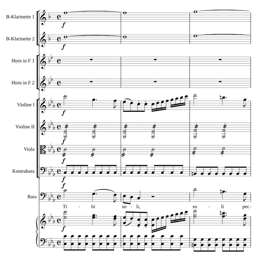 Тебе единому (Tibi soli)