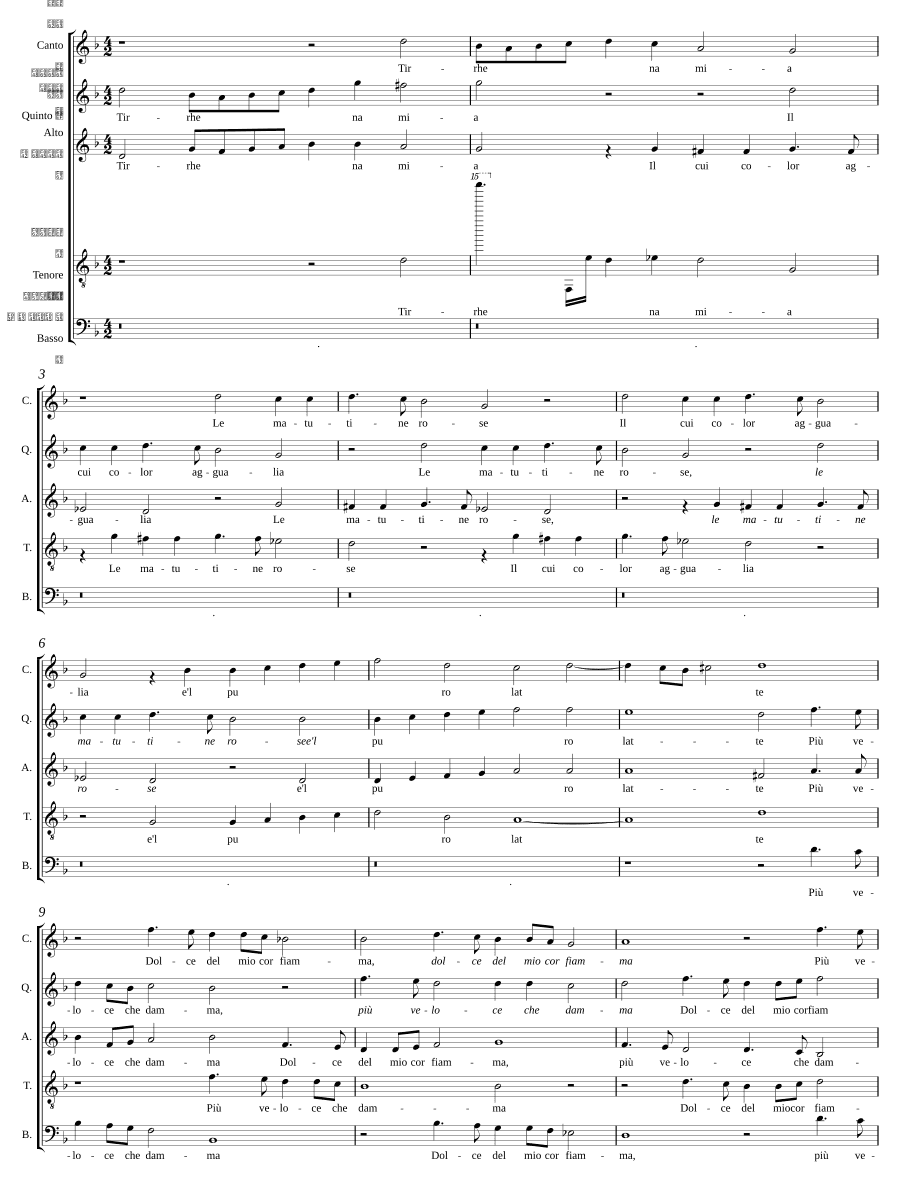 Моя тирренская (Tirrhena mia)