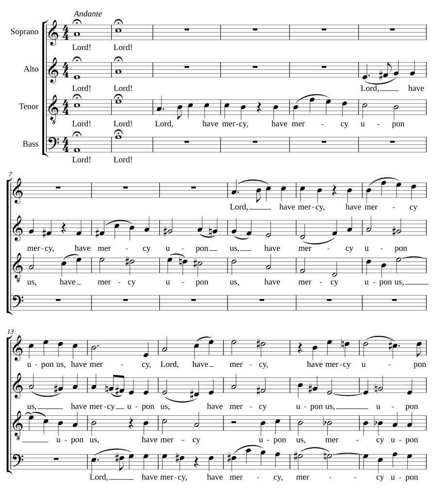 К вечернему богослужению (To the Evening Service). Zum Abendsegen