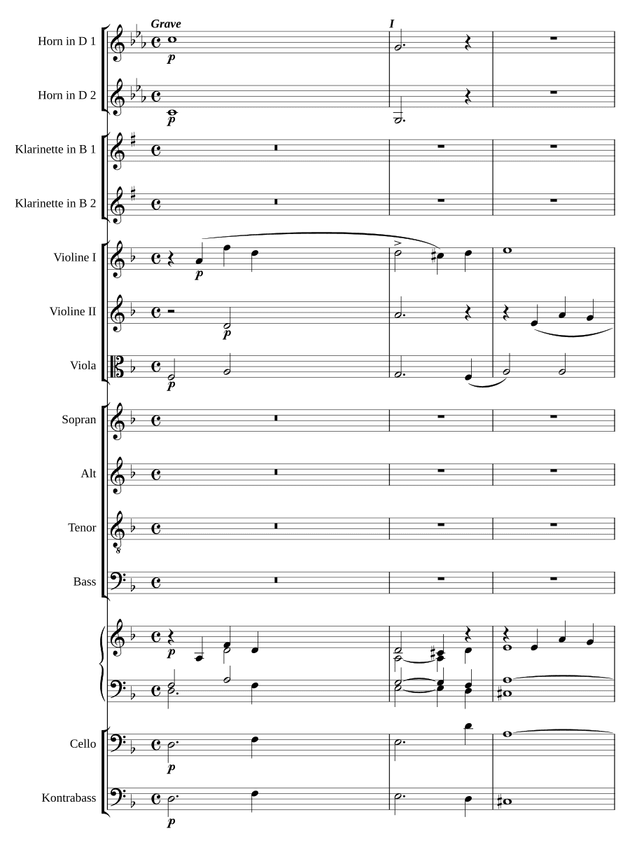 Смерть Иисуса (Tod Jesu). Страстная кантата (Karfreitagskantate)