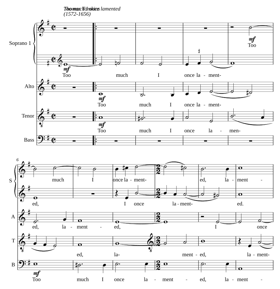 Слишком много я однажды оплакивал (Too much I once lamented)