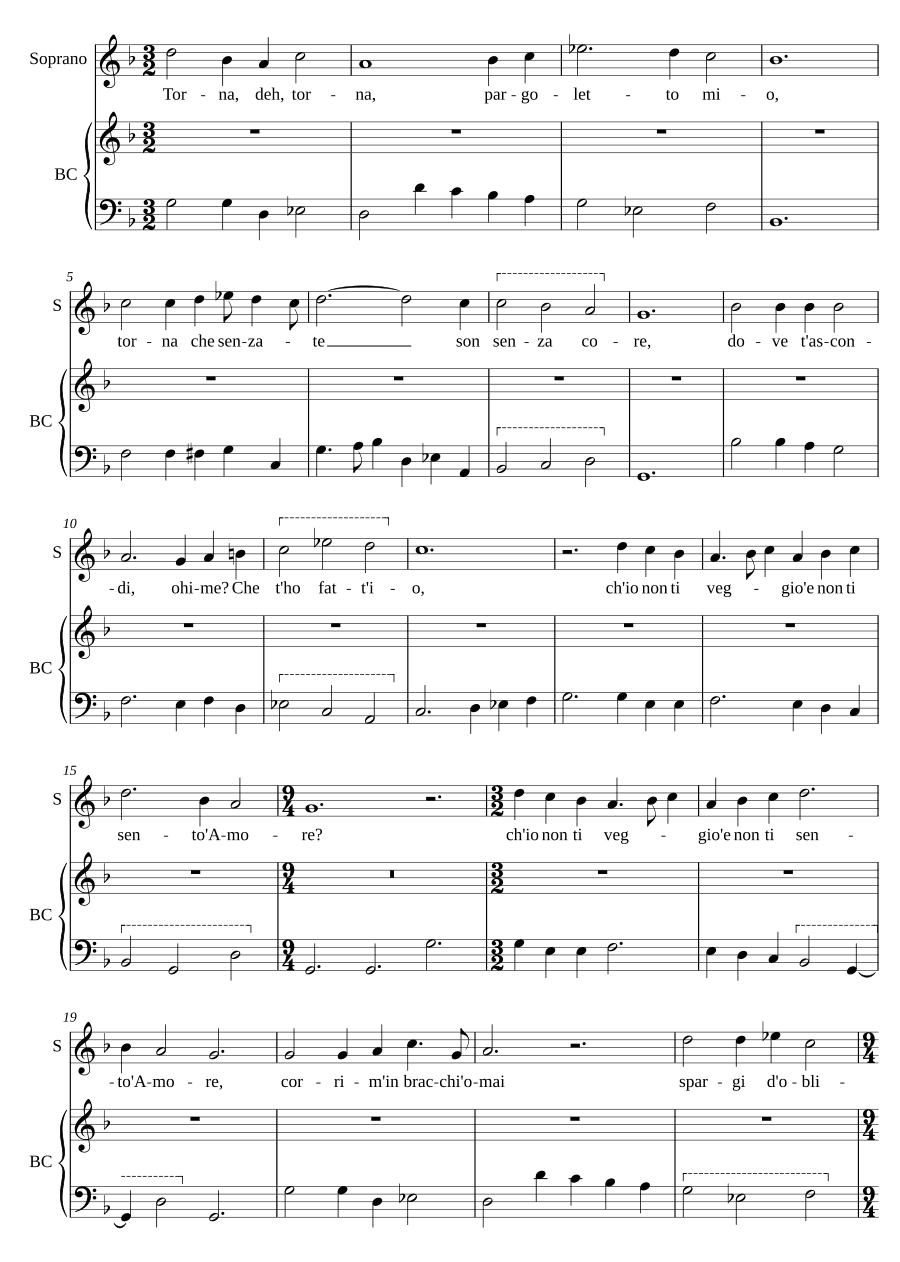 Вернись, о вернись (Torna, deh, torna)