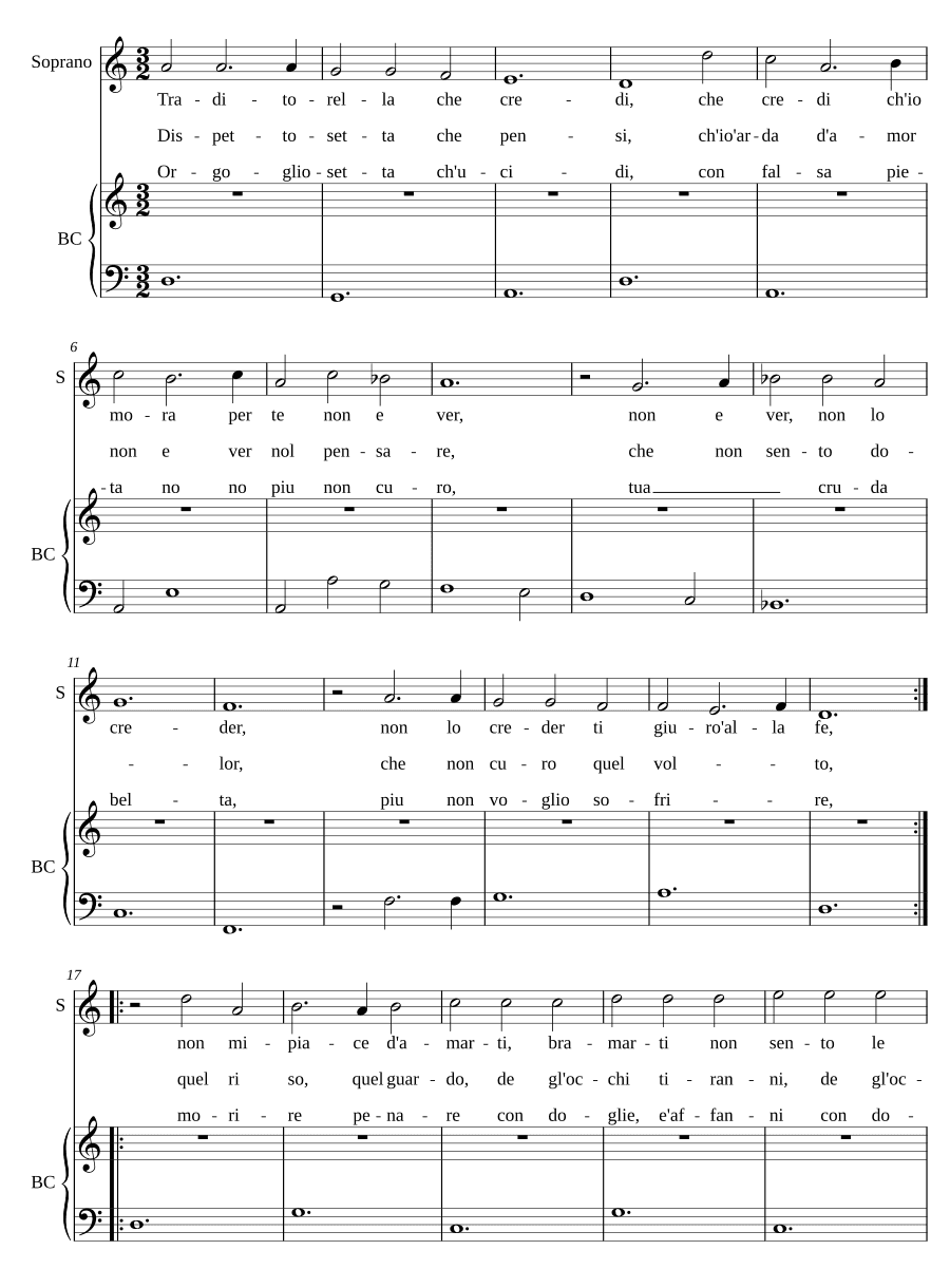 Предательница (Traditorella)
