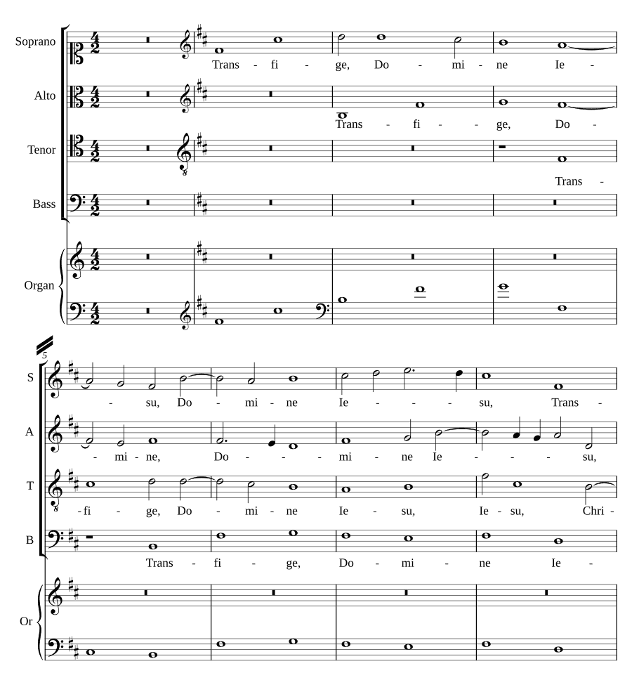 Пронзи, Господи Иисус (Transfige Domine Iesu)