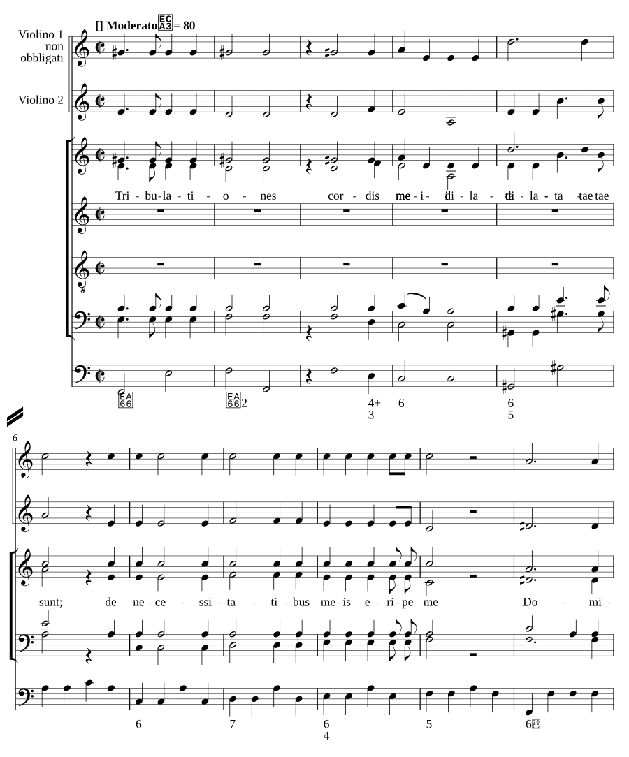 Скорби моего сердца, MH 453 (Tribulationes cordis mei, MH 453)