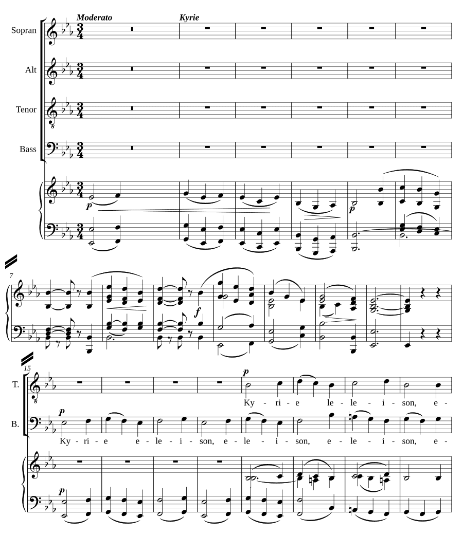 Третья торжественная пасхальная месса (Troisième messe solennelle de Pâques)