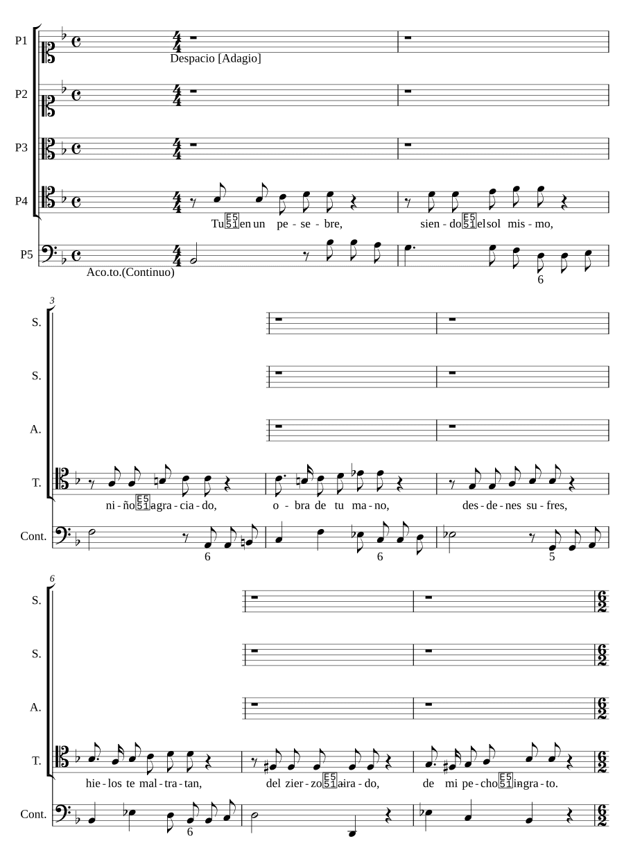 Ты в яслях (Tu en un pesebre)