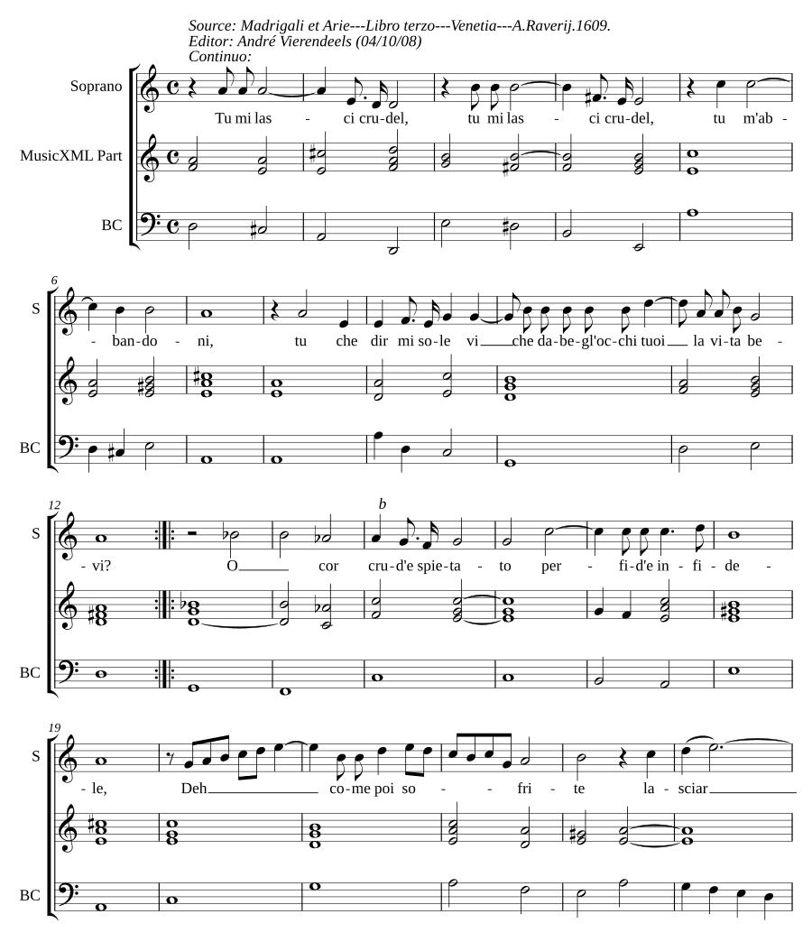 Ты меня покидаешь (Tu mi lasci)