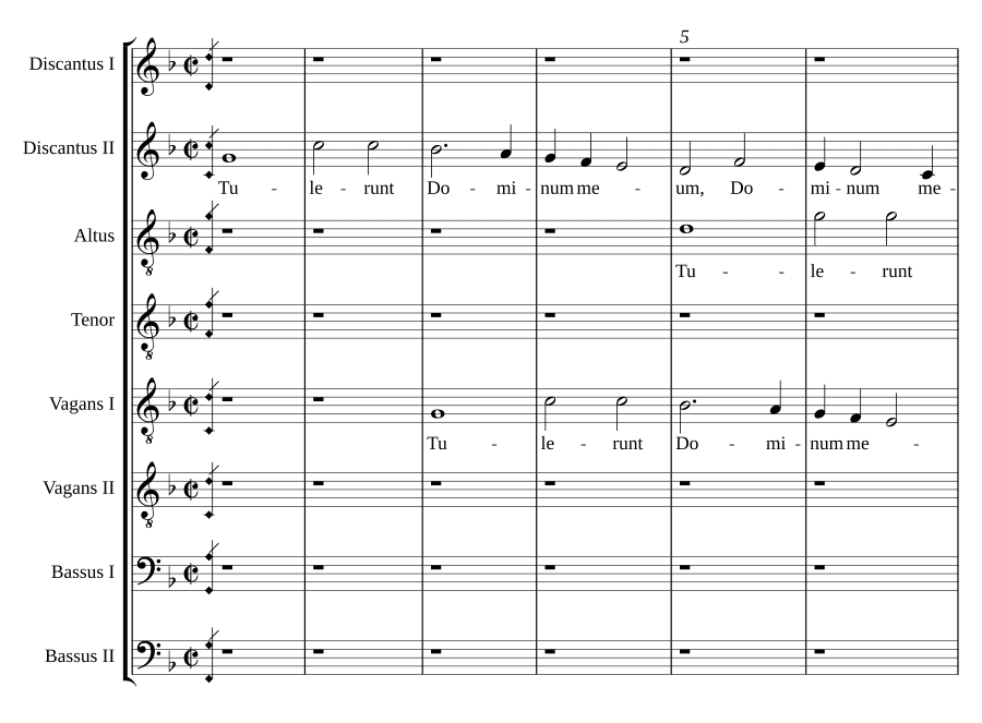 Взяли Господа моего (Tulerunt Dominum meum)
