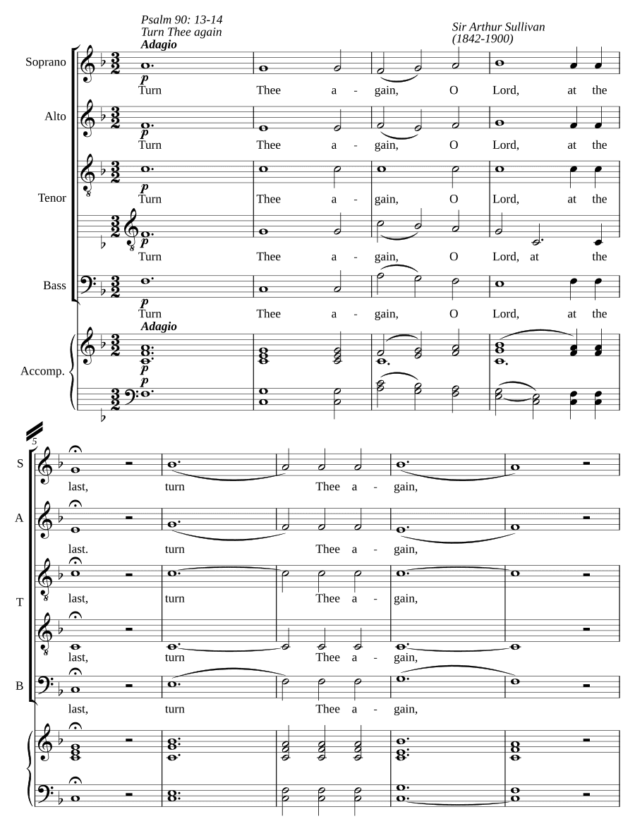 Обратись снова (Turn Thee again)