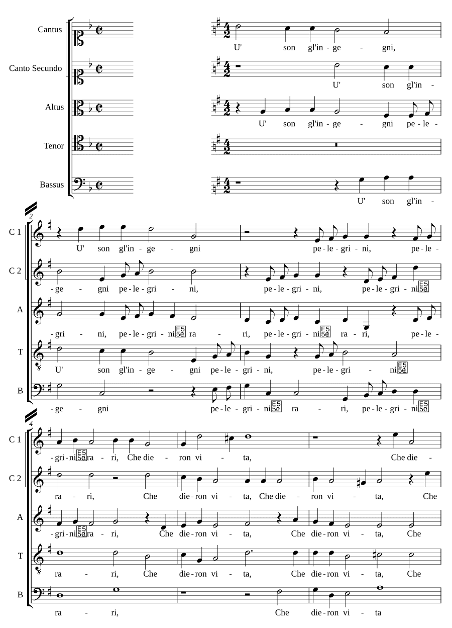 Я — странствующий ум (U' son gl'ingegni pellegrini)